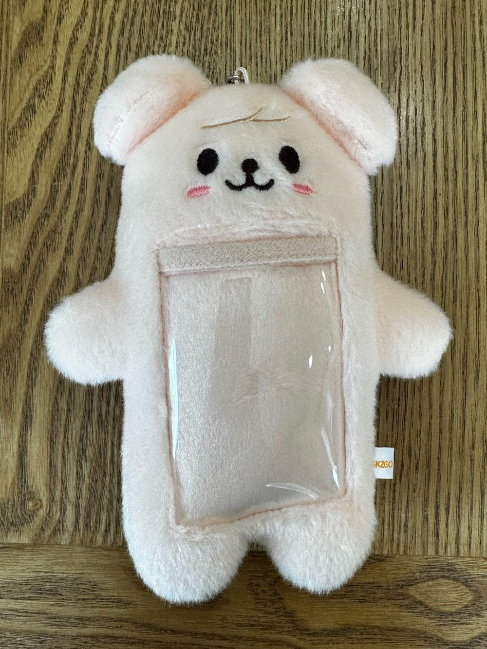 Stray Kids Official Seungmin PuppyM SKZOO Plush Key Chain and Photo Card Holder